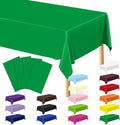 4 PCS Plastic Tablecloths for Rectangle Tables, 54 x 108 Inches Baptism by QZYL
