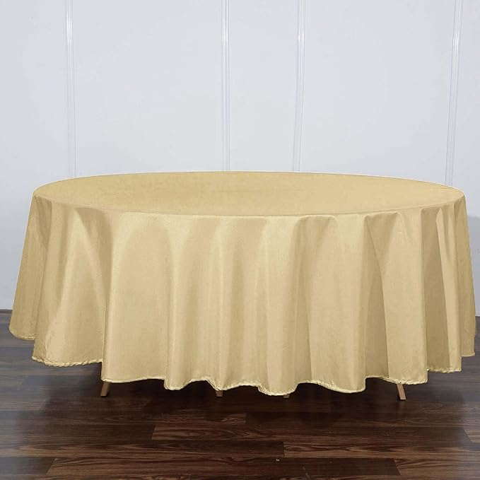 Efavormart Round Tablecloth, 108 Inch Stain & Wrinkle Resistant Washable Table - Image 8