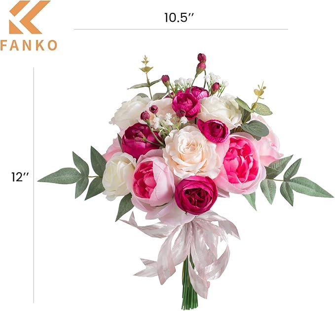 FANKO Rose Artificial Flowers Combo - Image 7
