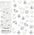 HappyFiller 1075 PCS Floating Pearl Beads, Marbles by HappyFiller