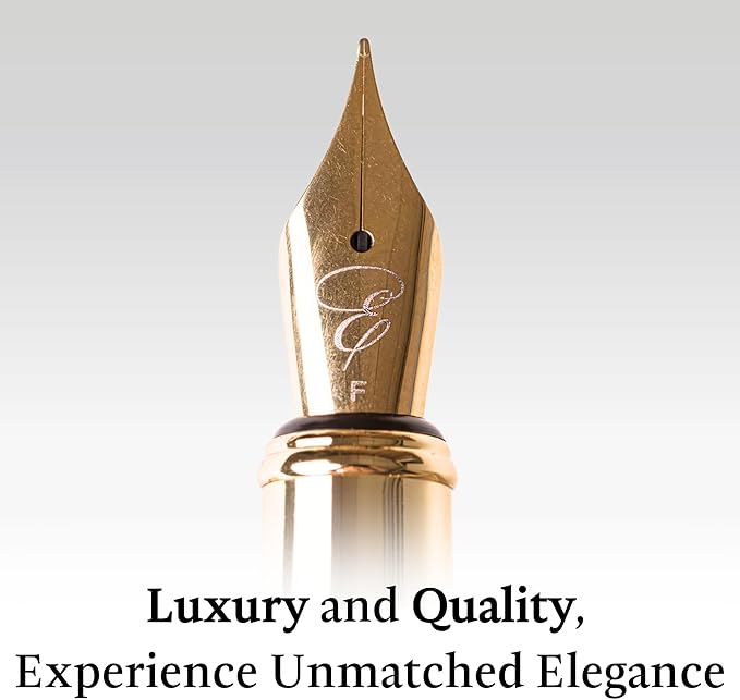 Ellington Pens Elegant Wood Fountain Pen Set – Includes Wooden Pen Box - Image 3