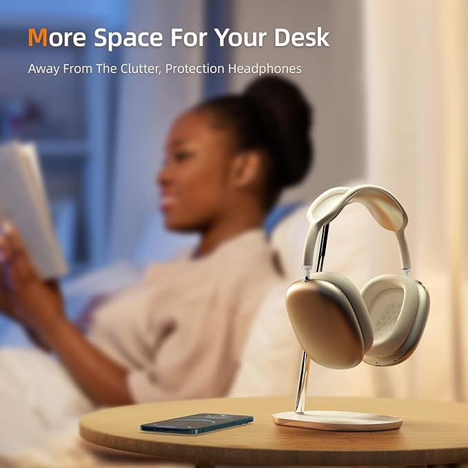 BENKS Desktop Headphone Stand Universal Headset Holder Hanger Mount - Image 4