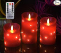 danip red LED flameless Candle by danip