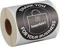 Angel's Peel Lounge Thank You Tamper Proof Stickers Roll — Tamper Evident by AngelsPeelLounge