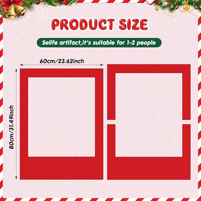 32 x 24 Inch Large Blank DIY Photo Booth Props Picture Frame Party Frame DIY - Image 2