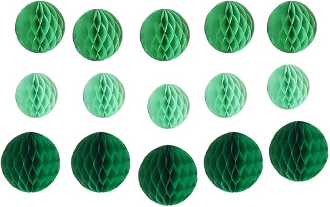 15pcs Honeycomb Balls Decorations by Yangeey