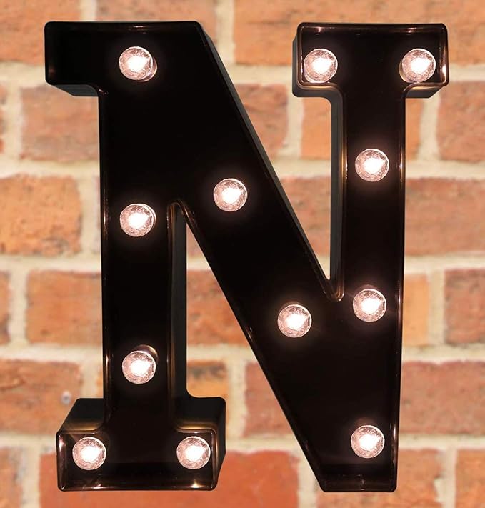 Decorative LED Illuminated Letter Marquee Sign - Image 8