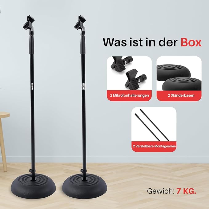 Pyle Universal Microphone Stand - Image 5