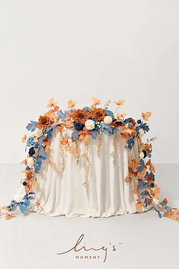 Ling's Moment 9FT Eucalyptus & Willow Leaf Garland - Image 2