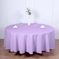 Efavormart Round Tablecloth, 108 Inch Stain & Wrinkle Resistant Washable Table by efavormart