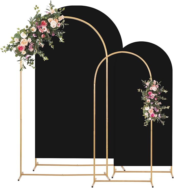 Metal Arch Backdrop Stand and Cover Set, 6FT Party Backdrop, Backdrop Stand by Unknown