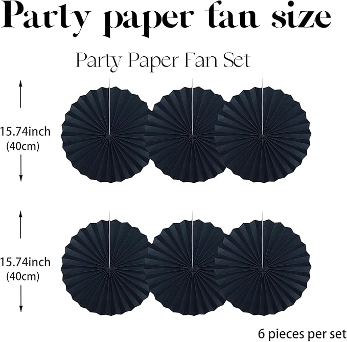 Black Party Decorations, Halloween Decor Events Accessories, Anniversary - Image 2