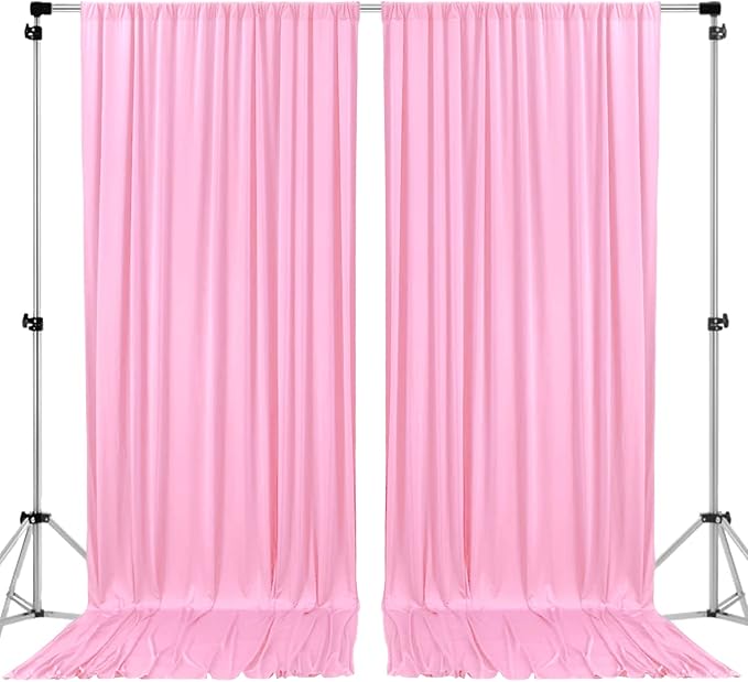 AK TRADING CO. 10 feet x 8 feet IFR Polyester Backdrop Drapes Curtains Panels by Fabrics%7CEventDecor%7CCrafts%7CUpholsteryFoam