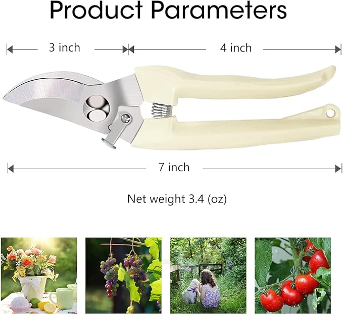 Leize Pruning Shears, Gardening Hand Pruner, Floral Shears, Strong Pruner - Image 2