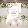 Welcome To Our Wedding Sign, Personalized Wedding Welcome Sign, Wedding by Unknown