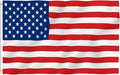 4 Pieces 3x5 Foot American Flag | US Flag Vivid Color and UV Fade Resistant by Unknown