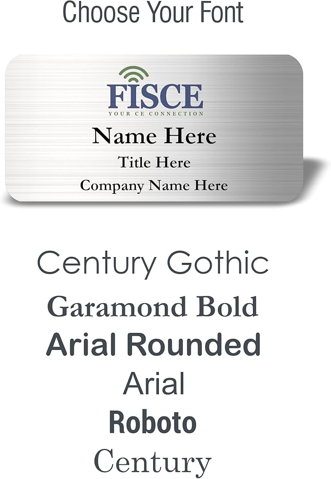 Custom Name Tag with Logo - Image 4