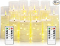 Flameless Candles with Embedded Star String by sasigeiaa