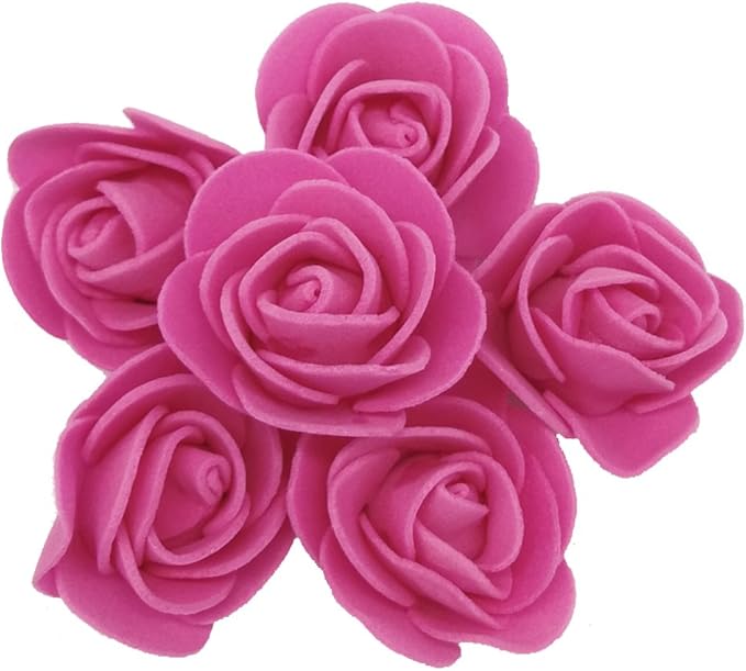Artificial Flowers 100PCS 3CM Mini Fake Roses - Image 2