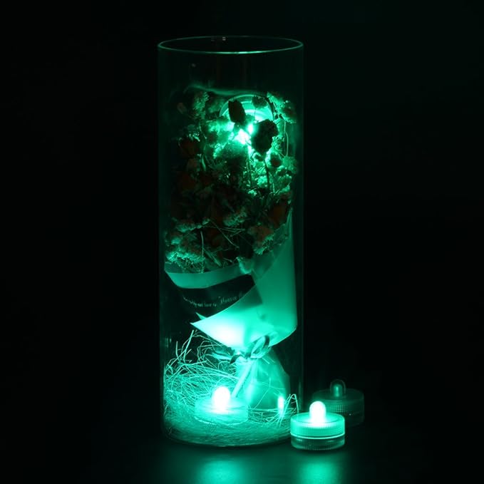 Halloween Lights Submersible LED Lights cr2032 Battery Powered Underwater - Image 4