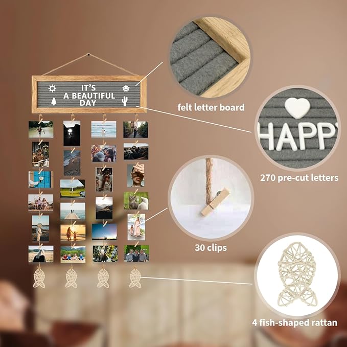 Collage Picture Frames for Wall, Birthday Gifts for Mom Women Teenage Girls - Image 4