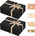 LIFELUM Magnetic Gift Boxes 2 Pack 13.5 x 10 x 4 Elegant Graduation Gift Boxes by LIFELUM