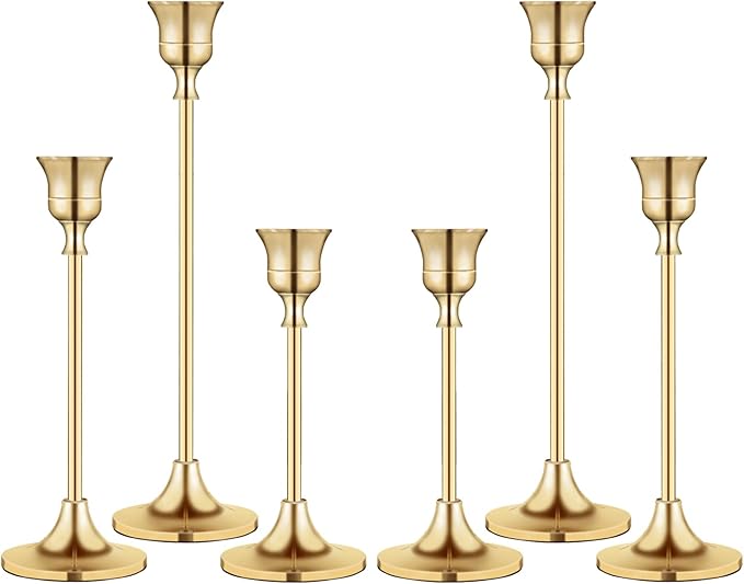 Candlestick Holders, Taper Candle Holder by BEZURA
