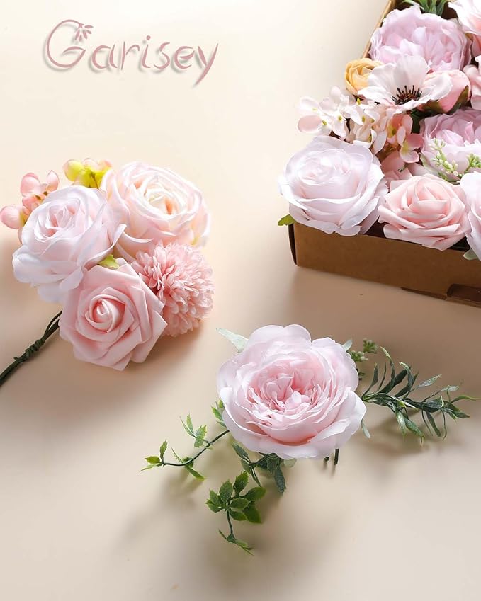 Artificial Flowers Combo for DIY Wedding Bouquets Combo Centerpieces - Image 3