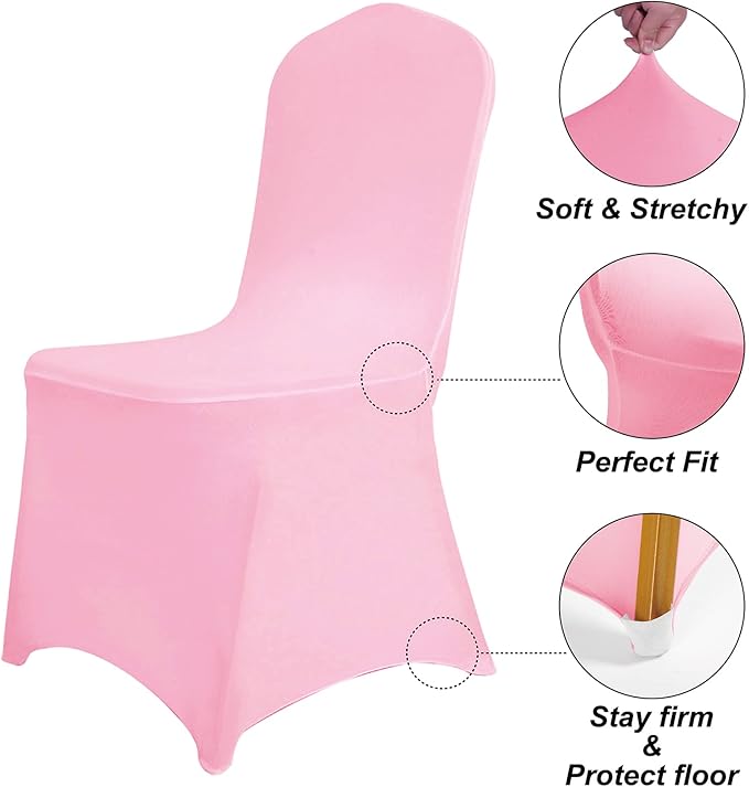 SUPERO Waterproof Spandex Chair Cover 12PCS, Stretch Dining Chair Covers - Image 5