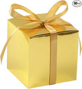 COTOPHER 60pcs Wedding Favor Boxes, Paper Gift Boxes 3x3x3 Inches Small Gift by COTOPHER