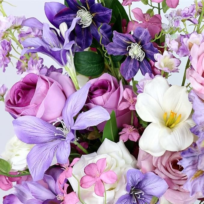 Artificial Flowers Bouquets for Bridal Wedding Home Decor Fake Floral - Image 6