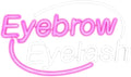 Eyebrows Eyelash Neon Sign, Girls Makeup Room Bedroom Beauty Salon Eyelash by Noasktt