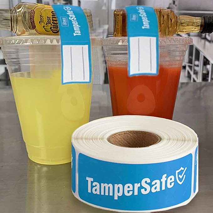 Angel's Peel Lounge Tamper Proof Stickers Roll — Tamper Evident Stickers - Image 5