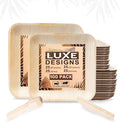 Luxe Designs Palm Leaf Plates by LuxeDesigns
