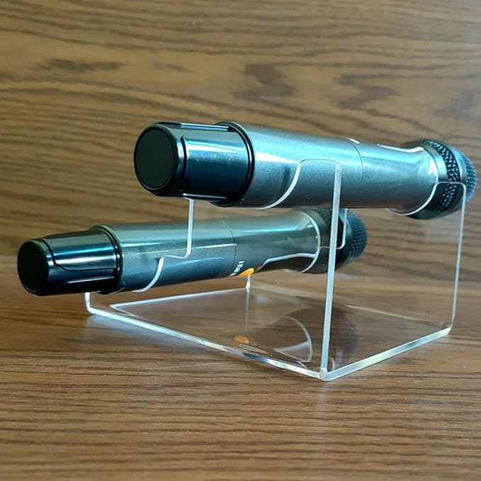 Microphone stand, transparent acrylic microphone base, microphone display stand - Image 4