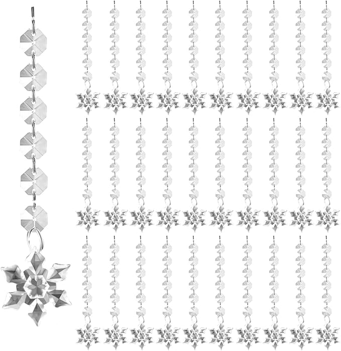 50 Pack Hanging Crystals by KESOCORAY