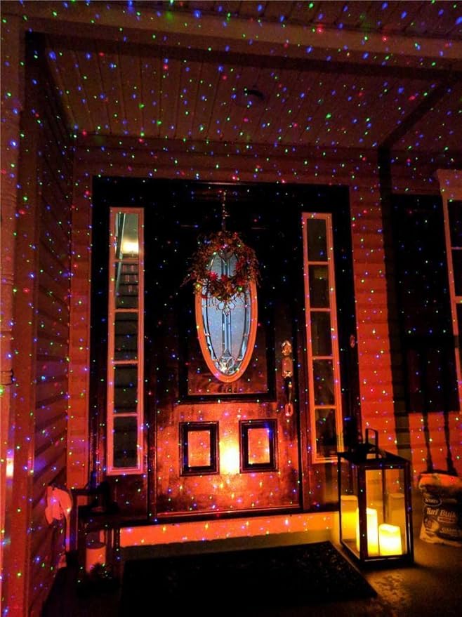 LEDMall Christmas Laser Projector Lights Outdoor, Motion Firefly Red - Image 7
