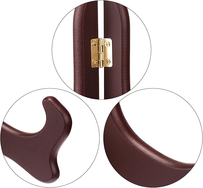 Tatuo 4 Packs Wooden Display Stand Decorative Plate Stands - Image 3