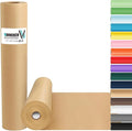 Vanhench Brown Wrapping Paper, Craft Kraft Paper 17.5"x 1200" by Vanhench