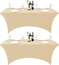 2-Pack 6ft Spandex Table Covers by Unknown