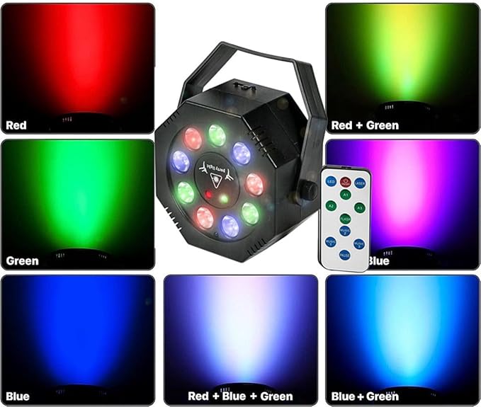 Party Light, Sound Activated DJ Lights - Image 5