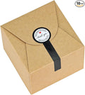 Brown Gift Box with Stickers, 10 Pack Small Cute Boxes by WEWILUCK