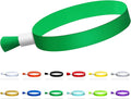100 Pcs Cloth Event Wristbands, Event Wristbands, Colored Wrist Bands by Green-PowerAmerica