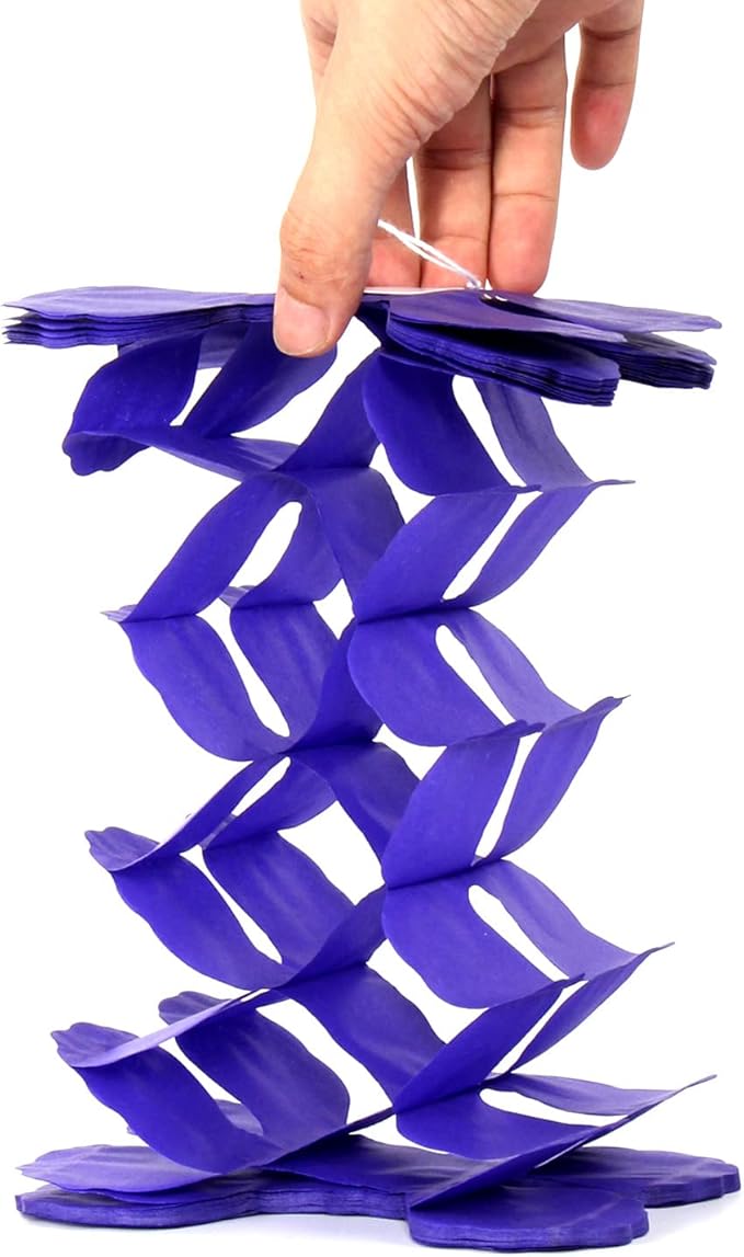 Black-Orange Purple Halloween Party-Decorations Streamers-Garland - Image 2