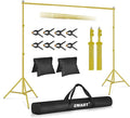 EMART Backdrop Stand 10x7ft Photo Studio Adjustable Background Stand Support kit by EMART