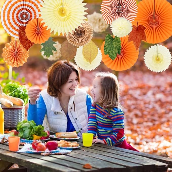 Easy Joy 14 Pcs Fall Party Decorations, Birthday Decor - Image 2