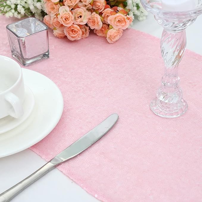 Eternal Beauty Pink Table Runner - Image 5