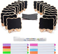 Mini Chalkboard Signs, 20 Pack Small Chalkboard Labels Table Signs by ONUPGO