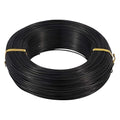 Fashewelry 459 Feet 17 Gauge Aluminum Wire Black Bendable Metal Craft Wire by FASHEWELRY