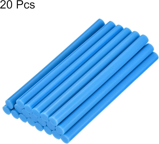 uxcell 20pcs Hot Glue Sticks for Glue Gun 7mm/0.27-inch x 8-inch Mini Hot Melt - Image 3